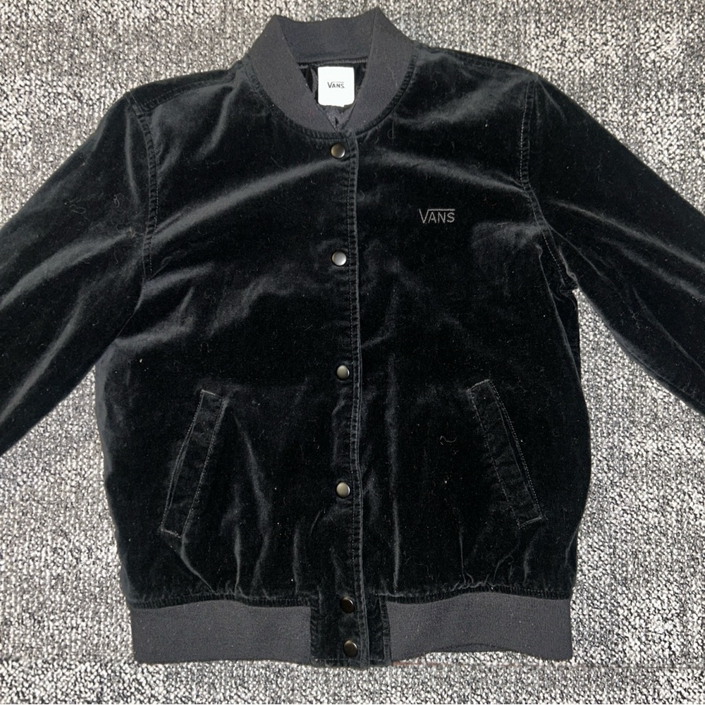 Vans Black Velvet Jacket